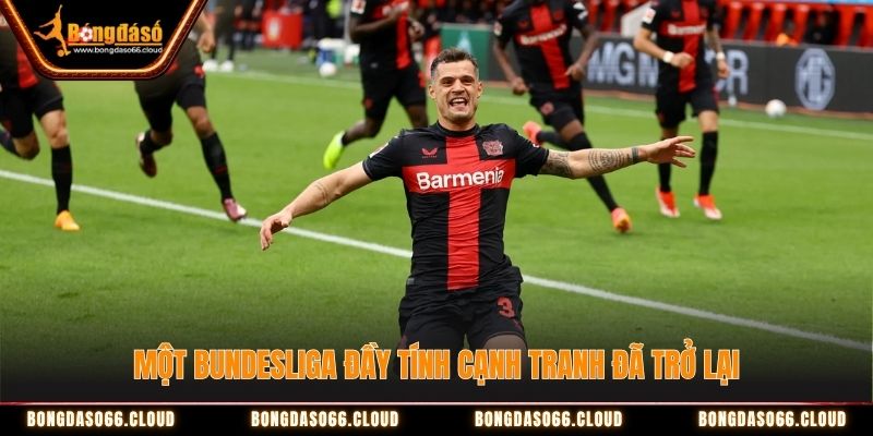 Một Bundesliga đầy tính cạnh tranh đã trở lại Một Bundesliga đầy tính cạnh tranh đã trở lại