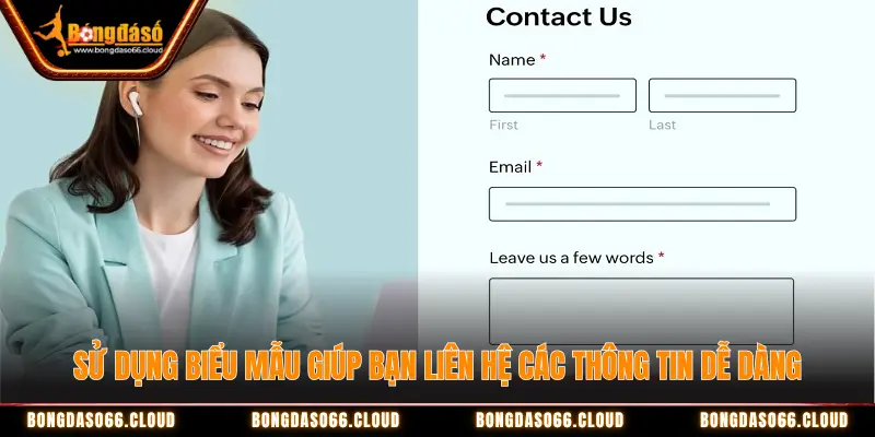 Liên hệ qua biểu mẫu trên website 