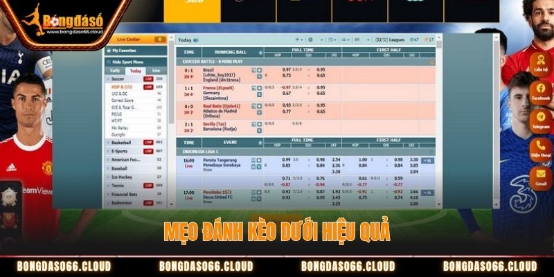 Bắt Kèo Dưới Luôn Thắng – Chiến Thuật Đỉnh Cao Từ Cao Thủ 3 Hãy tìm hiểu và phân tích kèo đừng quá tin vào nhà cái